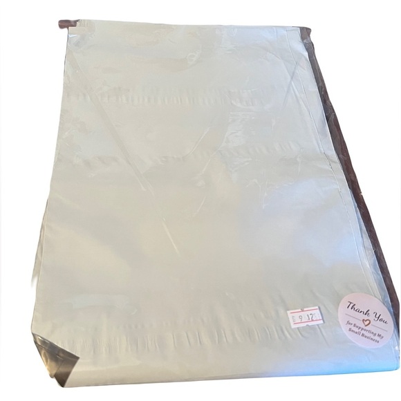 9 x 12 poly mailers (50) pieces lot , envelope shipping Bags / white - Picture 2 of 3